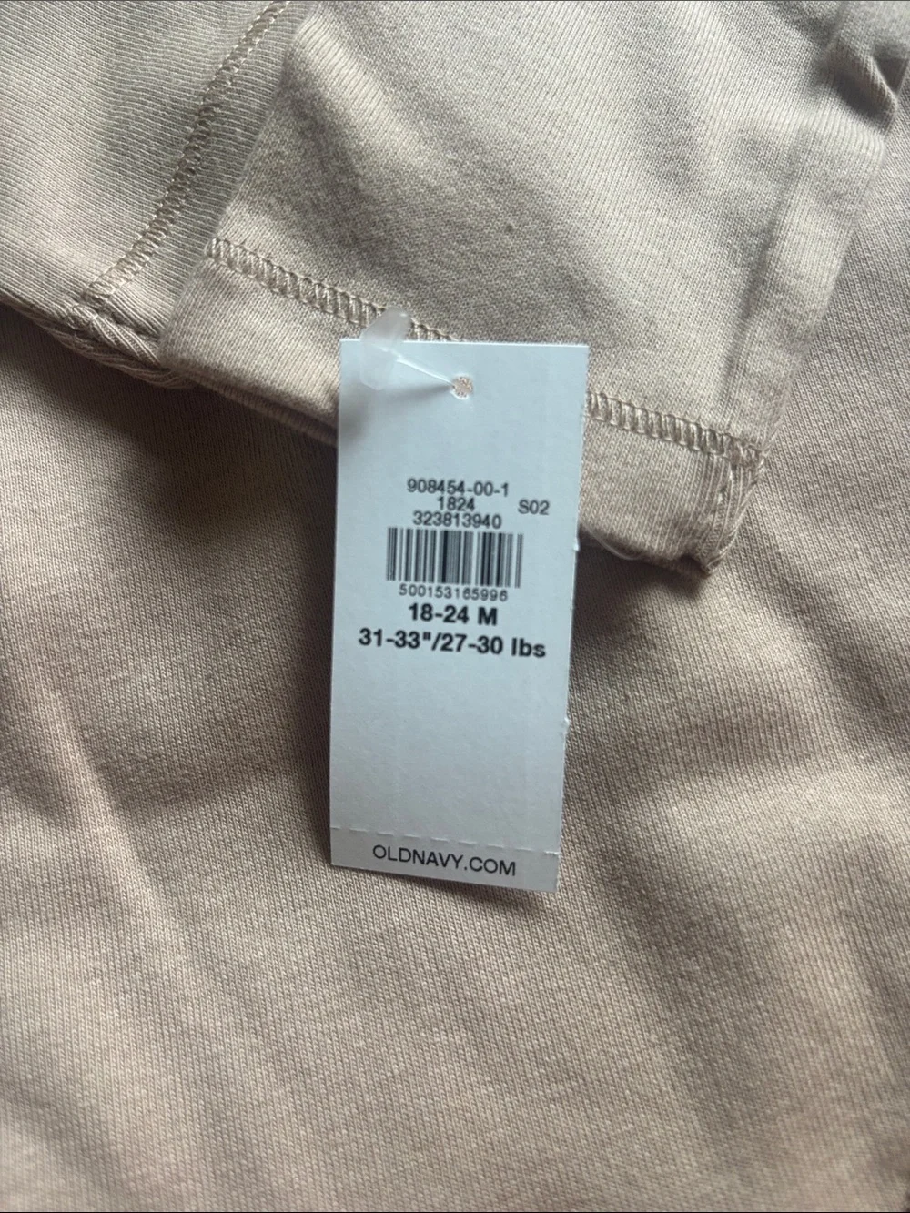 Old Navy Neutral Long-Sleeve Baby Bodysuits - Gray, Cream, Tan, Stripe